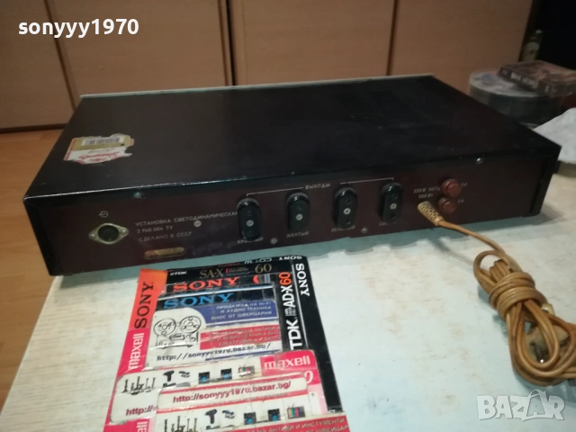 РУСКА ЦВЕТОМУЗИКА ОТ ЕДНО ВРЕМЕ 2610251201, снимка 7 - Ресийвъри, усилватели, смесителни пултове - 52184146