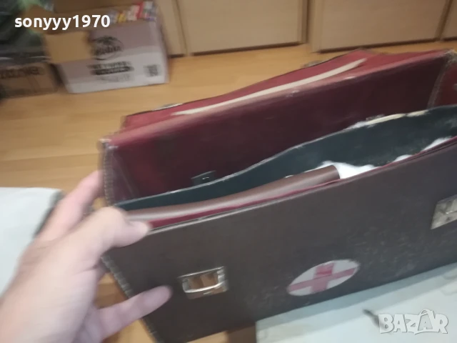 РЕТРО ДОКТОРСКА ЧАНТА-РЕЛИКВА//АНТИКА ОТ СОЦА 2607252016LCHERY, снимка 15 - Антикварни и старинни предмети - 51152167