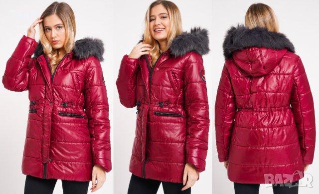 Дамско зимно яке Внос от Англия, снимка 2 - Якета - 26825444