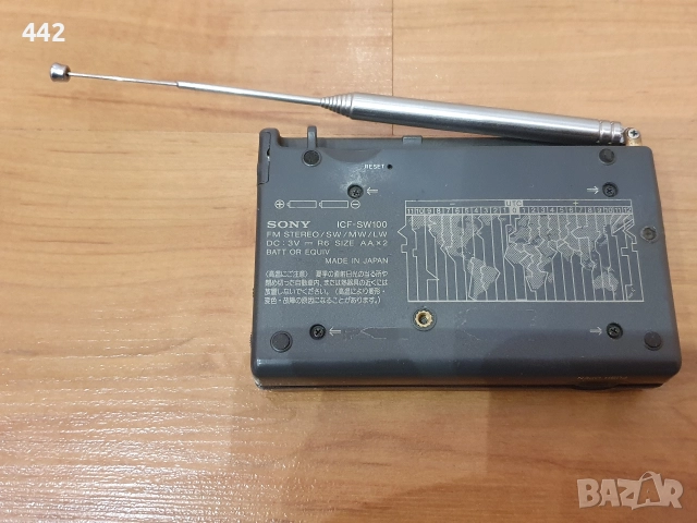 Sony ICF-SW100, снимка 7 - Радиокасетофони, транзистори - 52955163