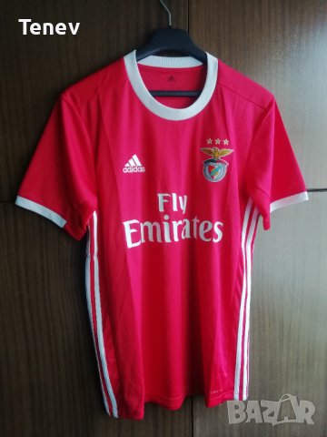 Benfica Adidas оригинална тениска фланелка Бенфика размер S, снимка 1 - Тениски - 43865654