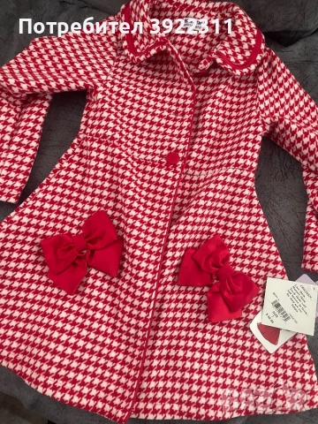 Рокля +Палто, снимка 2 - Детски рокли и поли - 52870067