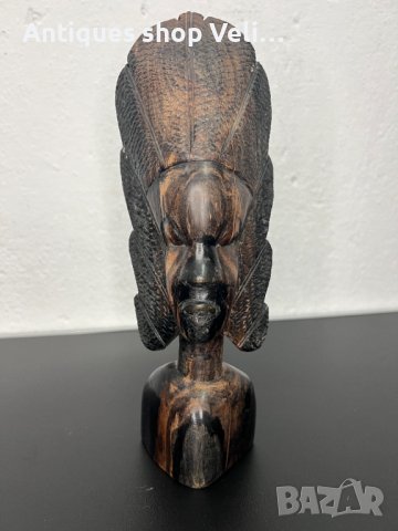 Африканска фигура №5035 , снимка 1 - Антикварни и старинни предмети - 44100765