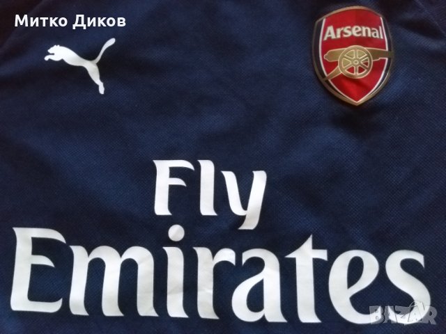 Арсенал тениска Пума №11 Йозил размер С, снимка 3 - Футбол - 33541443