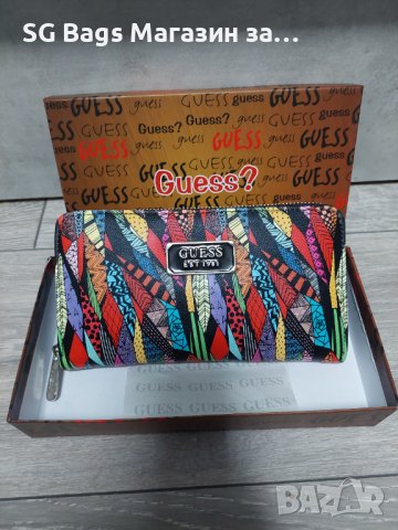 Guess дамско портмоне дамски портфейл код 275, снимка 3 - Портфейли, портмонета - 44116751