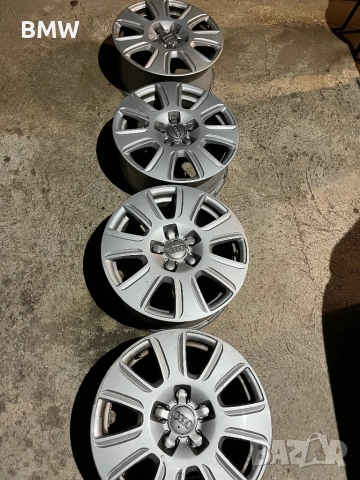 Джанти Audi 16 цола 5x112 ет 33, снимка 7 - Гуми и джанти - 52645923