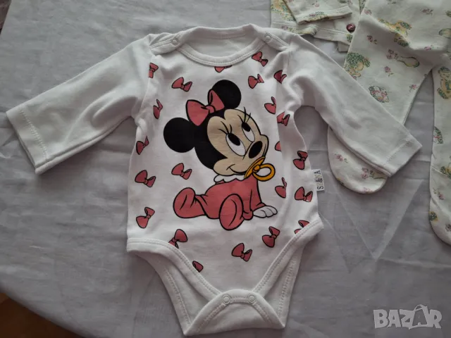 Дрешки за бебе момиче. Размер 0-3м, 3-6м, снимка 8 - Комплекти за бебе - 49689216