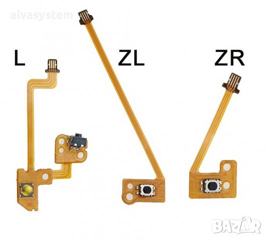 ZR ZL L SL SR бутони с лентов кабел за Nintendo Switch Joy-Con, снимка 2 - Nintendo конзоли - 39367040