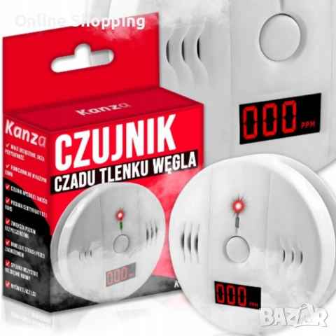 Безжичен CO сензор с LCD дисплей, снимка 11 - Други - 53327218