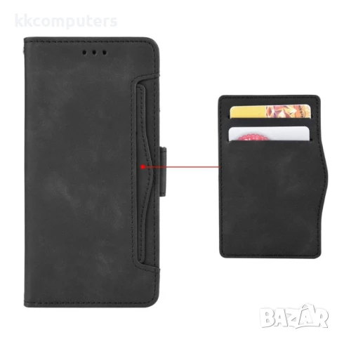 Realme 14 5G / 14T 5G Magnetic Wallet Кожен Калъф и Протектор, снимка 4 - Калъфи, кейсове - 50652790