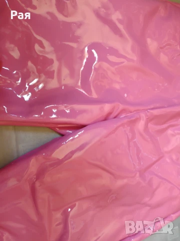 Латексов розов панталон, снимка 10 - Панталони - 50742121