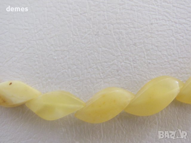 Елегантно дамско колие от първокласен Балтиийски кехлибар., снимка 6 - Колиета, медальони, синджири - 43441966