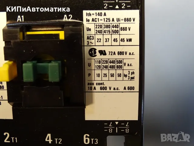 контактор BBC Petercem B72-30-11 contactor 75A 220V, снимка 4 - Резервни части за машини - 48546466