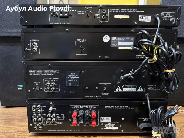 Аудио Система JVC AX-R332BK  Elac EL-91S Тонколони , снимка 7 - Аудиосистеми - 53022545