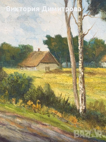 Картина "Летен ден" , снимка 5 - Картини - 51184828