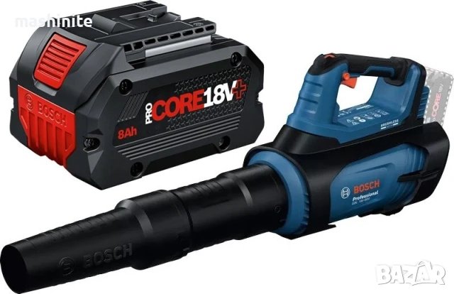 Акумулаторна въздуходувка GBL 18V-800 Solo 1xProCORE 8.0Ah+ Bosch, снимка 1