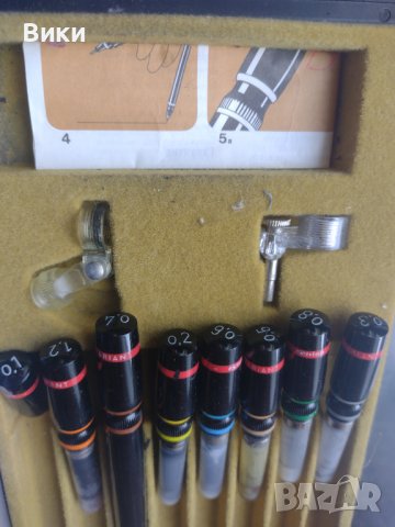 Рапидограф ROTRING, снимка 5 - Ученически пособия, канцеларски материали - 36919027