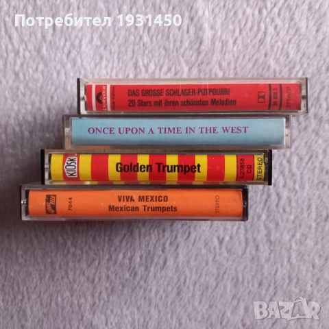 касетки за касетофон 4бр естрада