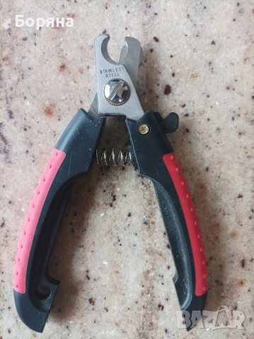 Стоманени ножици за нокти на домашни любимци 