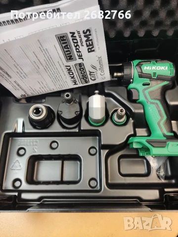 акумулаторен винтоверт hikoki ds18ddq, снимка 3 - Винтоверти - 48706378