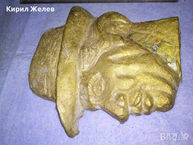 СТАР Уникален БРОНЗОВ БАРЕЛЕФ ХУДОЖЕСТВЕНА ПРОФЕСИОНАЛНА ИЗРАБОТКА КОЛЕКЦИОНЕРСКО ПОПАДЕНИЕ ! 42753, снимка 8 - Антикварни и старинни предмети - 43926391