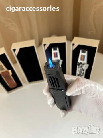 JOBON запалка за пури – мощен джет пламък, 4 цвята, снимка 8 - Запалки - 52799502