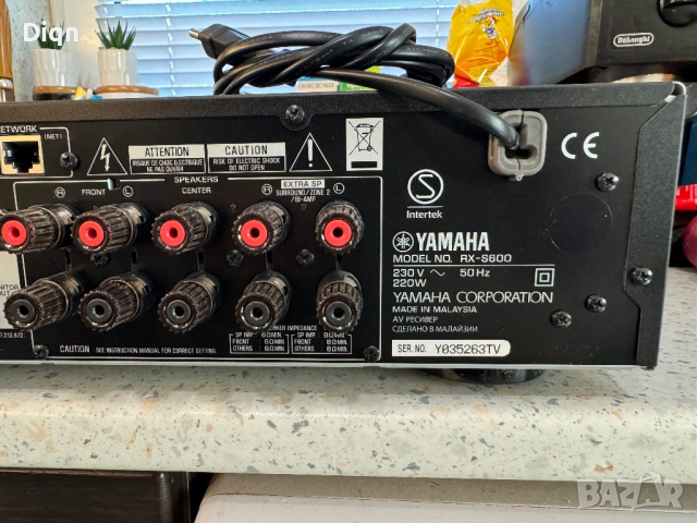 Yamaha RX-S600, снимка 13 - Ресийвъри, усилватели, смесителни пултове - 44847735