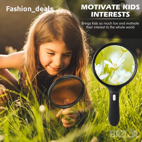 Нова лупа със светлина за възрастни хора, работа, бижута, монети Увеличение, снимка 6 - Други стоки за дома - 39487969