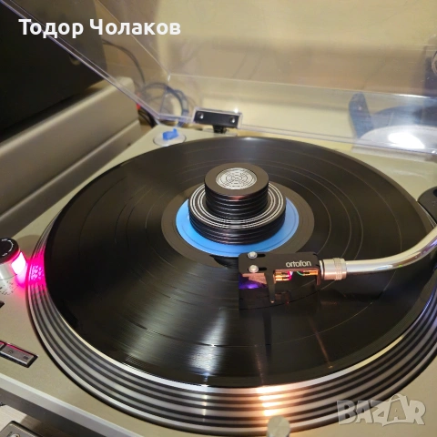 Клампа Aluminum Stabilizer with Bubble Level Silver Cтабилизатор, снимка 2 - Грамофони - 53393649