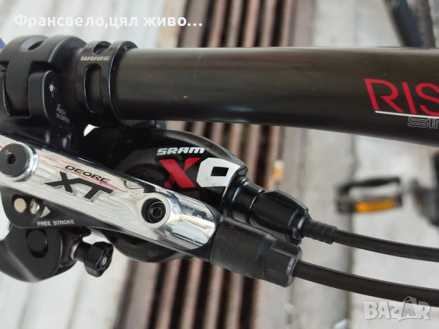 29 цола карбон велосипед колело размер 46, 3 по 10 скорости , снимка 3 - Велосипеди - 51239483