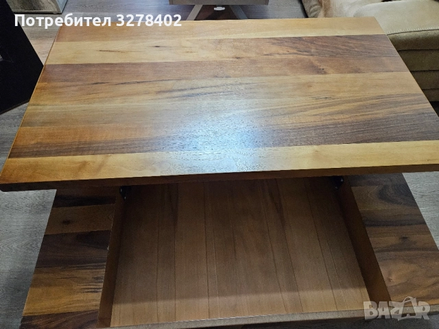 Холна маса с повдигащ механизъм, снимка 2 - Маси - 52090364