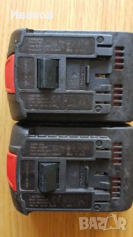Bosch 18V батерии и зарядно устройство , снимка 2 - Винтоверти - 28323101