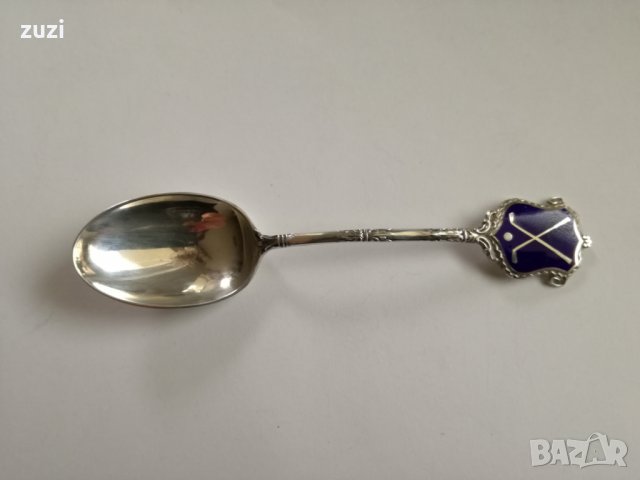 Сребърна лъжичка -925 сребро, снимка 2 - Колиета, медальони, синджири - 26922971