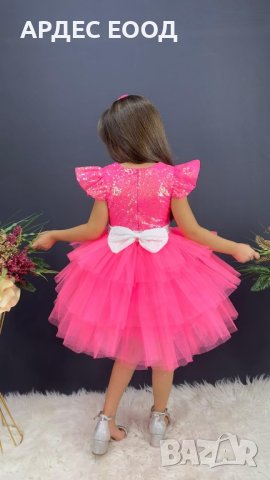 Рокля Барби с диадема, снимка 2 - Детски рокли и поли - 43217632