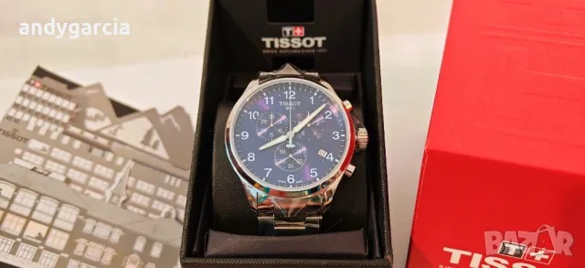 TISSOT CHRONO XL CLASSIC T116.617.11.047.01 чисто нов часовник с кутия 100% оригинален, снимка 4 - Мъжки - 49217472