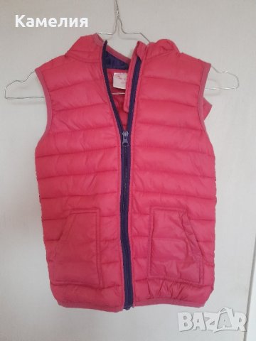 Розов елек за момиче 3-4г., снимка 1