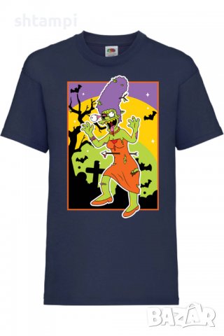 Детска тениска The Simpsons Marge Simpson 01,Halloween,Хелоуин,Празник,Забавление,Изненада,Обичаи,, снимка 10 - Детски тениски и потници - 38158697