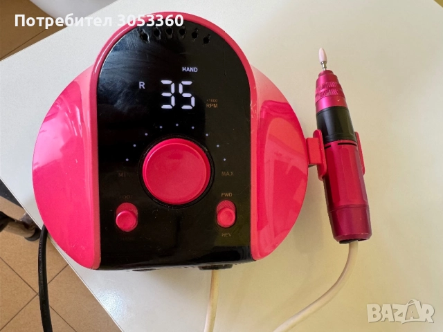 Електрическа пила за сваляне на гел лак, снимка 2 - Педикюр и маникюр - 51924185