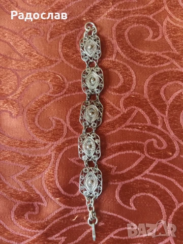 стара сребърна гривна 