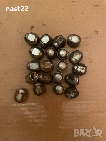 20-бр никелирани гайки за Джанти Сузуки Витара, снимка 2 - Части - 52012973