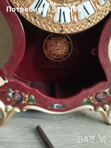 Ретро каминен часовник, снимка 4 - Други - 48080228