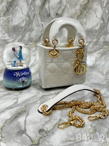 мини чанти christian dior 12х12см, снимка 10 - Чанти - 50776309