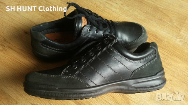 ECCO GORE-TEX Leather Shoes размер EUR 44 обувки естествена кожа водонепромокаеми - 436, снимка 8 - Ежедневни обувки - 43231745