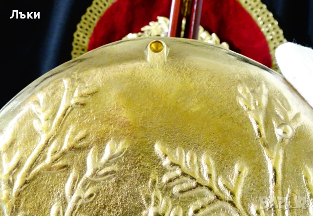 Бронзова чиния,бижутерка Collini,Австрия. , снимка 3 - Антикварни и старинни предмети - 52417538