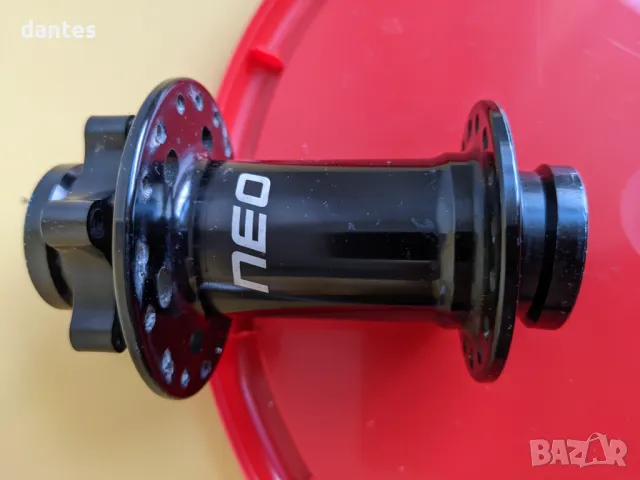 Предна главина Stans Neo с адаптерите., снимка 3 - Части за велосипеди - 47396461
