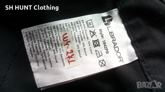 L.Brador 1842PB Stretch Work Trousers 46 / S работен панталон с от части еластична материя W4-271, снимка 16 - Панталони - 52046771