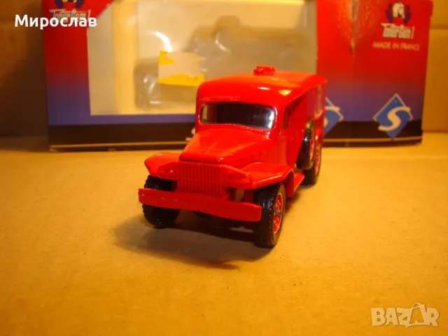1:50 SOLIDO DODGE ПОЖАРНА??? МОДЕЛ КОЛИЧКА ИГРАЧКА, снимка 3 - Колекции - 48981470