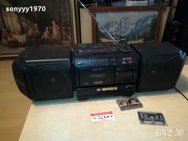 SHARP BIG SHARP-77см 1904211106, снимка 5 - Радиокасетофони, транзистори - 32602280