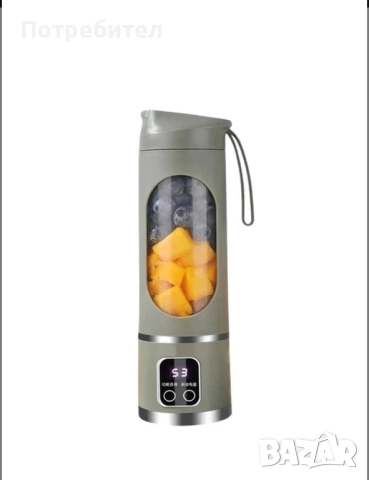 Преносим блендер за смути, нов, с USB зареждане, снимка 2 - Блендери - 52684495