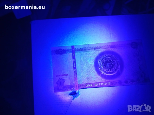 1 BITCOIN колекционерска банкнота , снимка 3 - Нумизматика и бонистика - 53342058